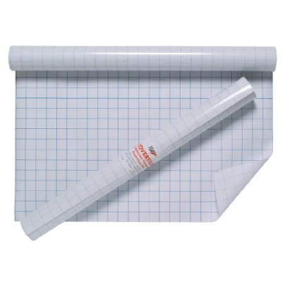 Image of 5 Rolls 50cm X 10 Meter Book Cover Clear Film Sticky Back Plastic Fablon Type Adhesive Choose Acid Free