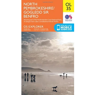 Image of Explorer OL 35 North Pembrokeshire Map