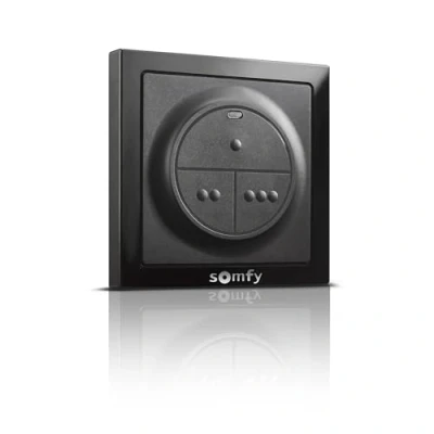 Image of Somfy 1870781 RTS Radio Wall Switch To Control 3 Motorisations Wireless Waterproof