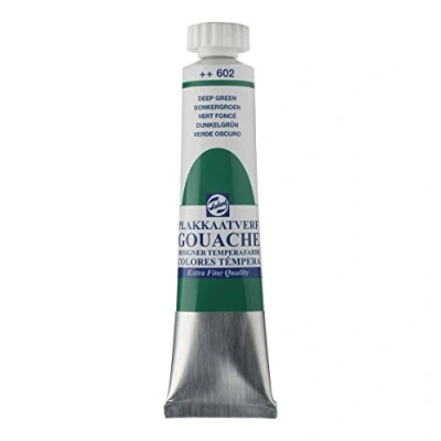 Image of Talens Deep green GOUACHE PAINT 20ml