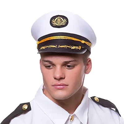 Image of Wicked Costumes Captain Hat Fancy Dress Accessory