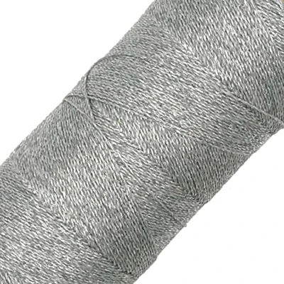Image of Linhasita Waxed Thread 100g / 360m 0.5mm Thick Polyester Macrame 30 Colours (Silver)