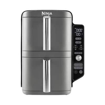 Image of Ninja SL400UK Double Stack Xl 2 Drawer Air Fryer 9.5L