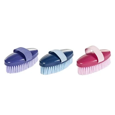 Image of HKM 65910141 Brush with Smooth Plastic Back Medium Assorted Colours