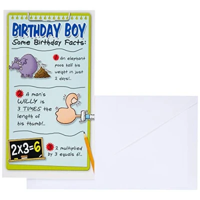 Image of Emotional Rescue, Facts, Birthday, Greetings Card, 130x235mm