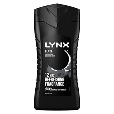 Image of LYNX SHOWER GEL LIQUID BLACK 250ml SIX PACK