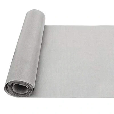 Image of FYSL Premium 304 Stainless Steel Woven Wire Mesh 120 Metal 12 x 39.4 Inches Cuttable Filter Screen Sheet Filtration Cloth for DIY, Mesh, Cloth, Home