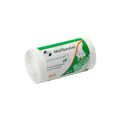 Image of 50 x 20 Litre LDPE Bin Liners White