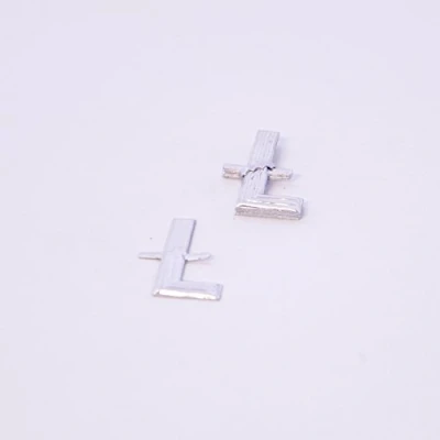 Image of Aluminium Silver Letters Smithers Oasis Pack of 10 (Letter L)
