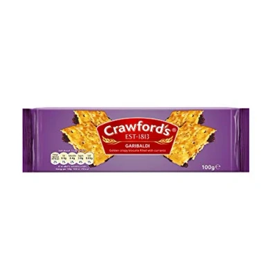 Image of Crawfords Garibaldi Biscuits 12x100g