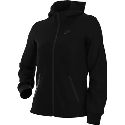Image of Nike Sportswear Zipup sweatshirt, Women&#039;s, Size: Small, Black