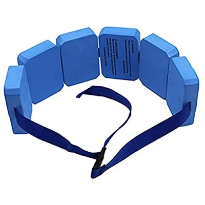Image of ADESUGATA Swim Belt Float Floatation Swimming Training Aid Waist Support Buoyancy Board Aquatic Exercise Equipment for Kids Children Adult Beginner (Blue)