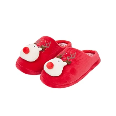 Image of Tokyo Laundry Merry Christmas Women&#039;s Novelty Mule Slippers