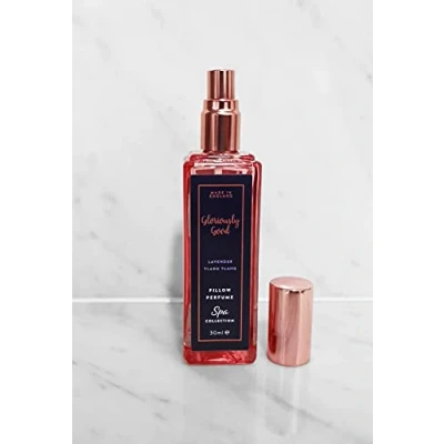 Image of Lavender &amp; Ylang Pillow Perfume Sleep Inducing Mist Stress and Anxiety Relief Aromatherapy Gift