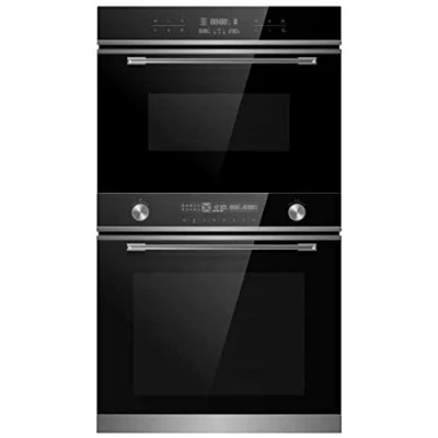 Image of Cookology 72L Built In Electric Oven &amp; 44L Compact Microwave Pack