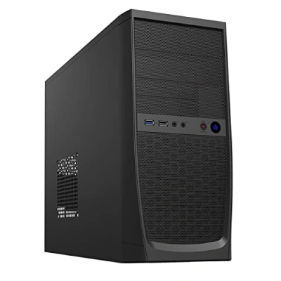 Image of OCHW QC 203 Ultra Fast Work Home Office Gaming PC Desktop Computer AMD Athlon 3000G Quad Thread Processor ATI Radeon HD Vega 3 Graphics 240GB SSD Hard Drive, 8GB RAM Wifi, Windows 11 Pro