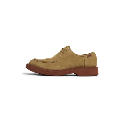 Image of Camper Norman Casual laceups, Men&#039;s, Size: 8, Medium brown Suede