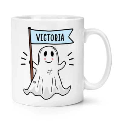 Image of Personalised Boo Ghost 10oz Mug Cup