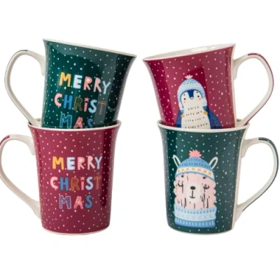 Image of Festive Christmas Ceramic Mug 350ml Assorted Design