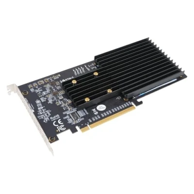 Image of Sonnet M.2 4x4 PCIe 3.0 Card for up to Four NVMe SSDs Silent Edition