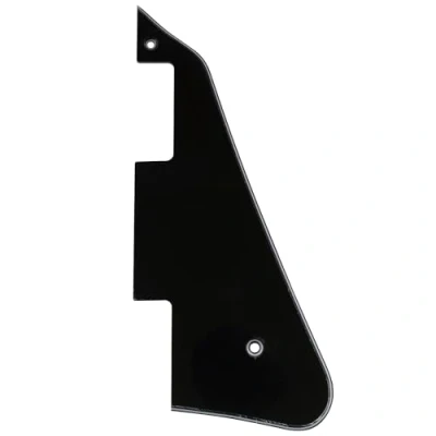 Image of Musiclily LP Guitar Pickguard Scratch Plate for USA Les Paul Modern Style Electric Guitar,3Ply Black