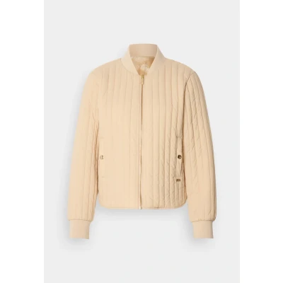 Image of Scotch &amp; Soda Reversible Quilted Bomber Jacket, Women&#039;s, Size: Small, Soft camel