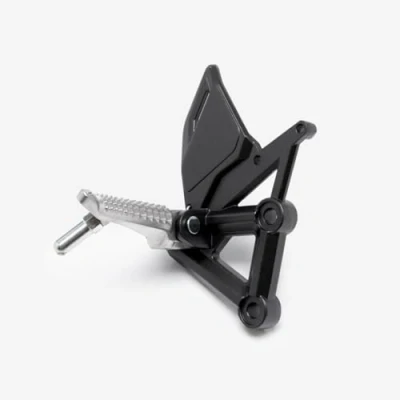 Image of Right Rider Footpeg With Bracket for Lexmoto LXS 125 Euro 5 TR125 GP2 E5 CMPO