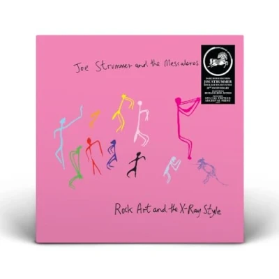 Image of Joe Strummer Rock Art and The X Ray Style 25th Anniversary + Archival Print Sealed 2024 UK 2 LP vinyl set DH0048