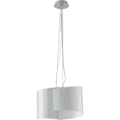 Image of JOYCE 2 Light Pendant Ceiling White 45x22x25cm