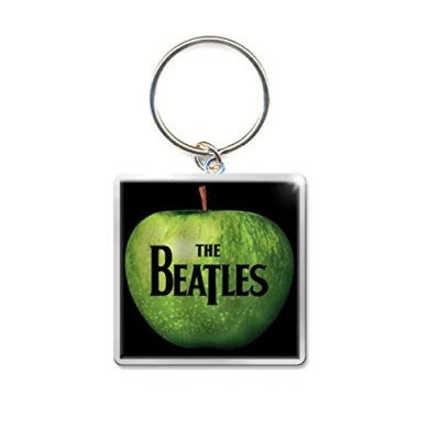 Image of The Beatles Keychain Apple band logo Official One Size