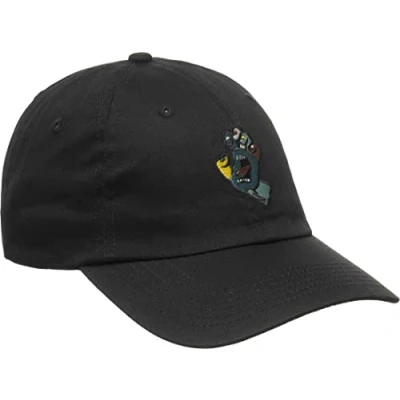 Image of Santa Cruz Screaming Hand Fusion Cap Black