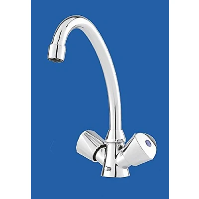 Image of Vented Mixer Tap Kitchen Chrome with 3 Tails for Undersink Electric Water heaters
