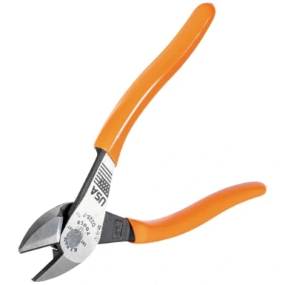 Image of Pliers, High Leverage Diagonal Cutters Klein Tools D228 7,Red,18 cm