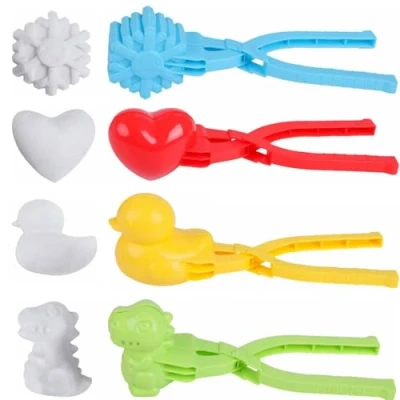 Image of SULOLI Snowball Maker,4PCS Duck Mold Moulds Making Kit Snow Ball Maker Toy Toys for Kids Rice Shaper