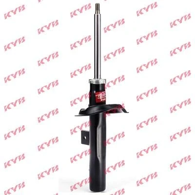 Image of 5202AS, 5202AT, 5202GR, 5202GS, 5202JK Shock absorber KYB Excel G 333838 Front Axle Right Gas Pressure Twin Tube Suspension Strut Top pin