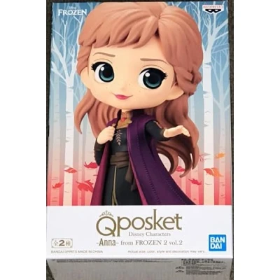 Image of BANPRESTO Q Posket Disney Characters Anna From Frozen 2 Vol.2 (Version B) Statue