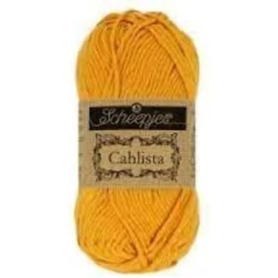 Image of Scheepjes Cahlista 249 Saffron Yarn 1x50g