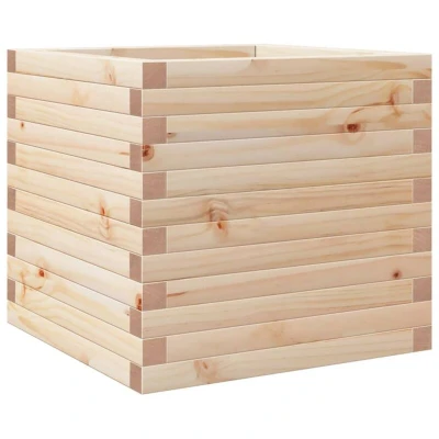 Image of vidaXL Garden Planter 50x50x46 cm Solid Wood Pine