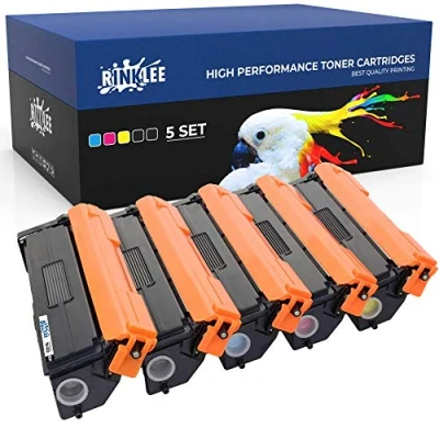 Image of RINKLEE TN423 TN 423 Toner Cartridge Compatible with Brother HL L8260CDW L8360CDW L9310CDW MFC L8690CDW L8900CDW L9570CDW DCP L8410CDW L8410CDN High Yield 6500/4000 Pages 5 PACK