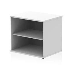 Image of Impulse 600mm Deep Desk High Bookcase White