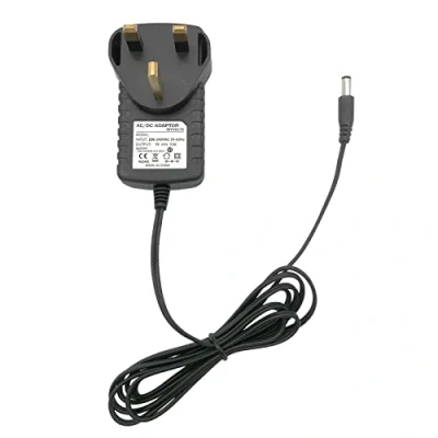 Image of MyVolts 9V power supply adaptor compatible with Roland Cube Street Amplifier UK plug