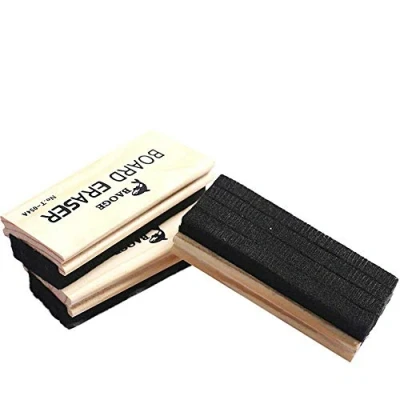 Image of Felt Eraser Chalkboard Wool Duster Blackboard Whiteboard Chalk for and Dry erase Board Cleaning