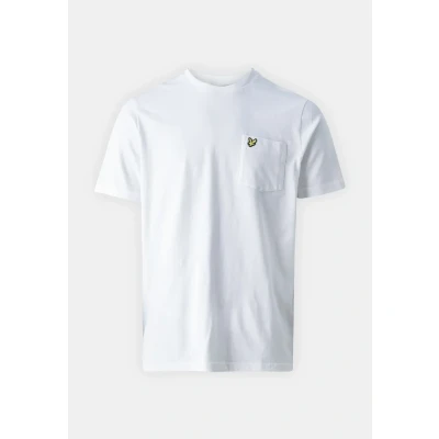 Image of Lyle &amp; Scott Pocket Basic Tshirt, Men&#039;s, Size: Large, White
