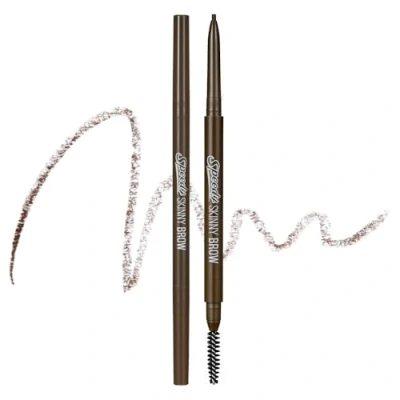 Image of Peripera Speedy Skinny Brow Eyeliner Long Lasting Super Slim Smudge Proof Natural Brown 1.5mm