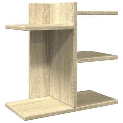 Image of vidaXL Desk Organiser Sonoma Oak 42x21.5x42 cm Engineered wood