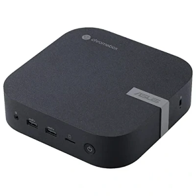 Image of ASUS CHROMEBOX5 S3006UN Mini Desktop PC (Intel Core i3 1220P Processor, Integrated Intel UHD Graphics, 8GB DDR4 Memory, 128GB M.2 NVMe PCIe 3.0 SSD, WiFi 6E, Chrome OS), Black