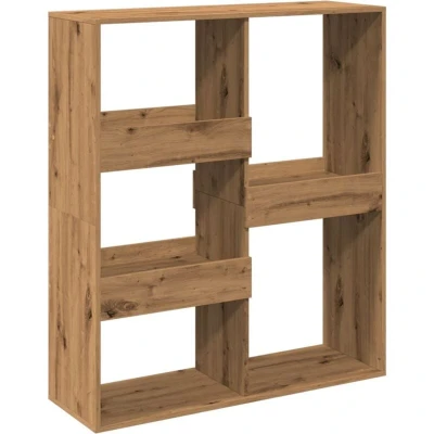 Image of vidaXL Book Cabinet/Room Divider Artisian Oak 100x33x115 cm