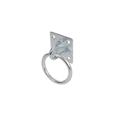 Image of Fixman Chain Plate Electro Galvanised Ring 50mm x