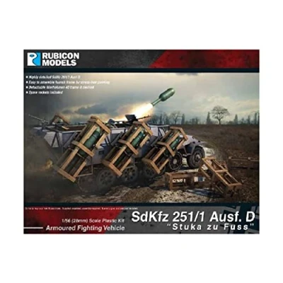 Image of Rubicon Models German WW2 SdKfz 251/1 Ausf D Stuka zu Fuss
