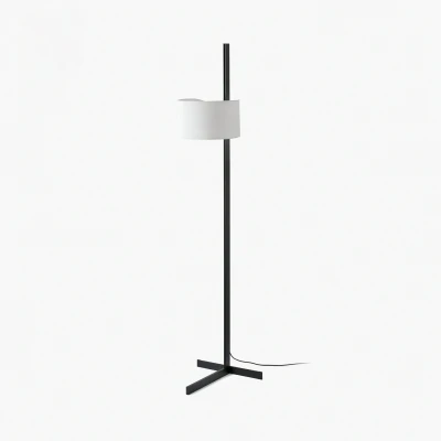 Image of Stand Up Black And White Floor Lamp